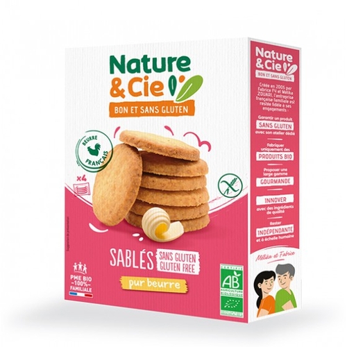SABLE PUR BEURRE SANS GLUTEN 135 G