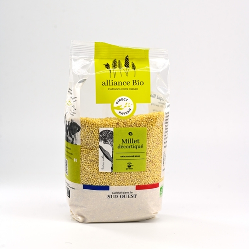 MILLET DECORTIQUE 500G