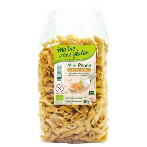 MINI PENNE RIZ COMPLET 500G