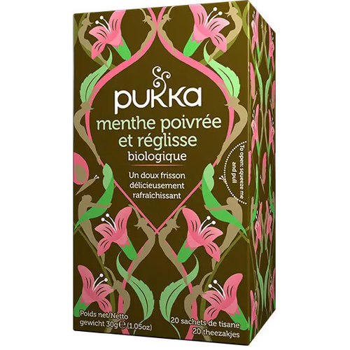 INFUSION MENTHE POIVREE REGLISSE X 20 SACHETS
