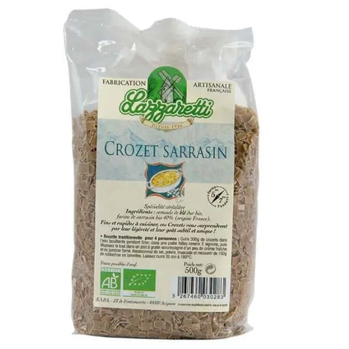 CROZETS FINS AU SARRAZIN 500G